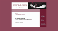 Desktop Screenshot of mestekemper.de