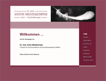 Tablet Screenshot of mestekemper.de